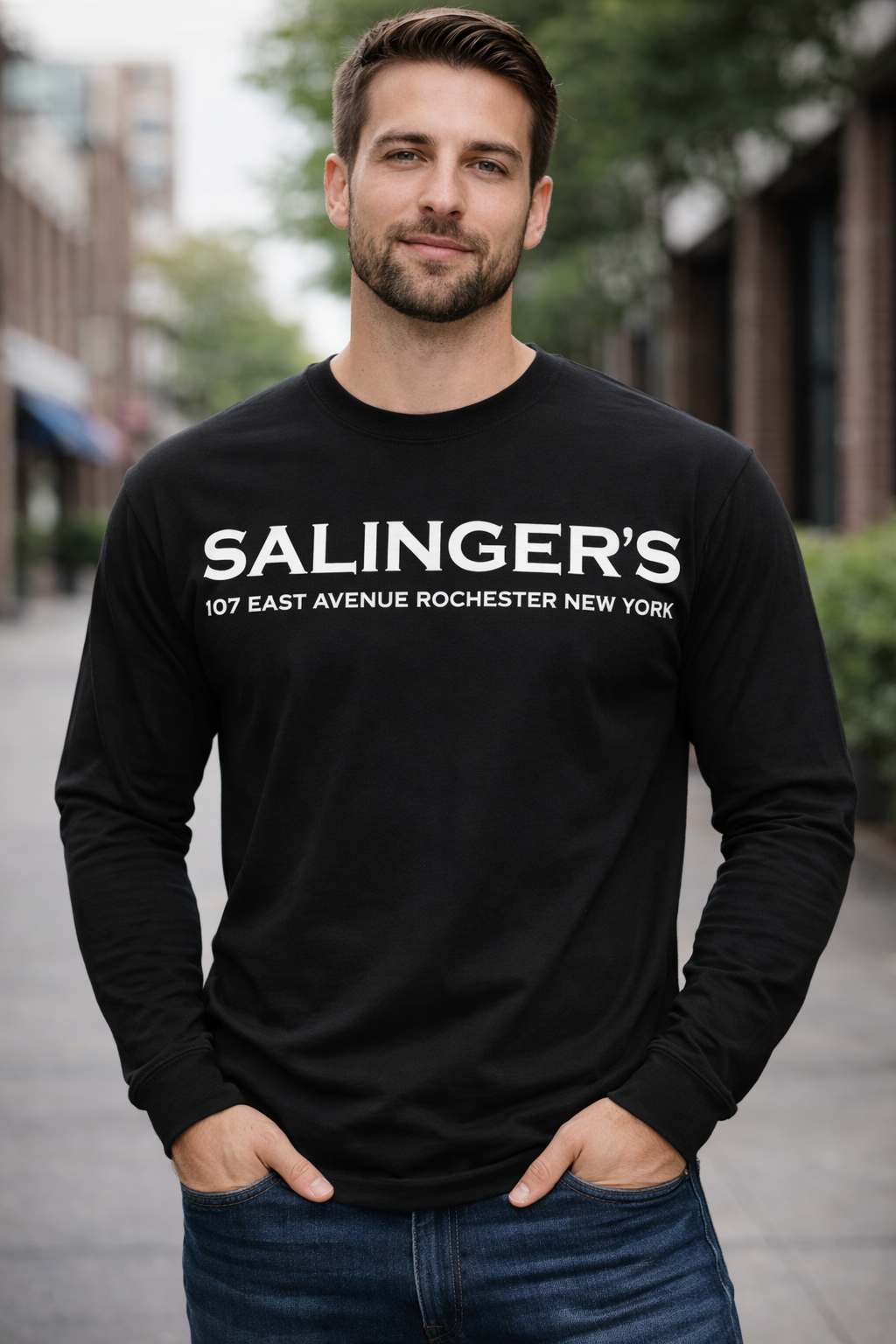 Salinger's Long Sleeve Moose Shirt