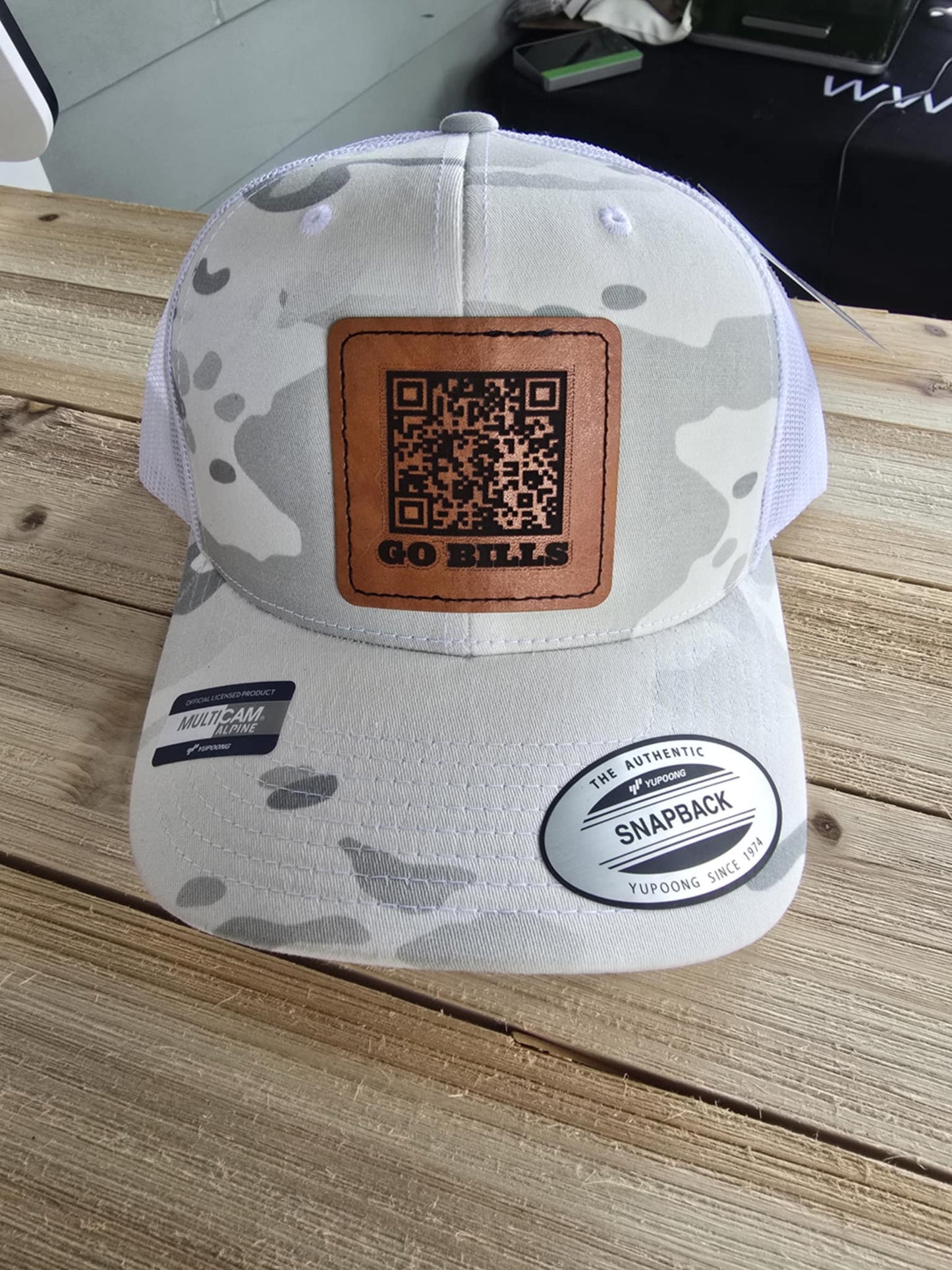 Bills Shout Song QR Code Hat