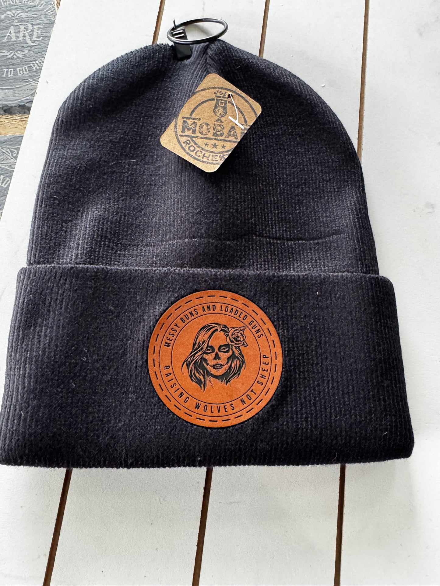 Winter Beanie - Messy Buns