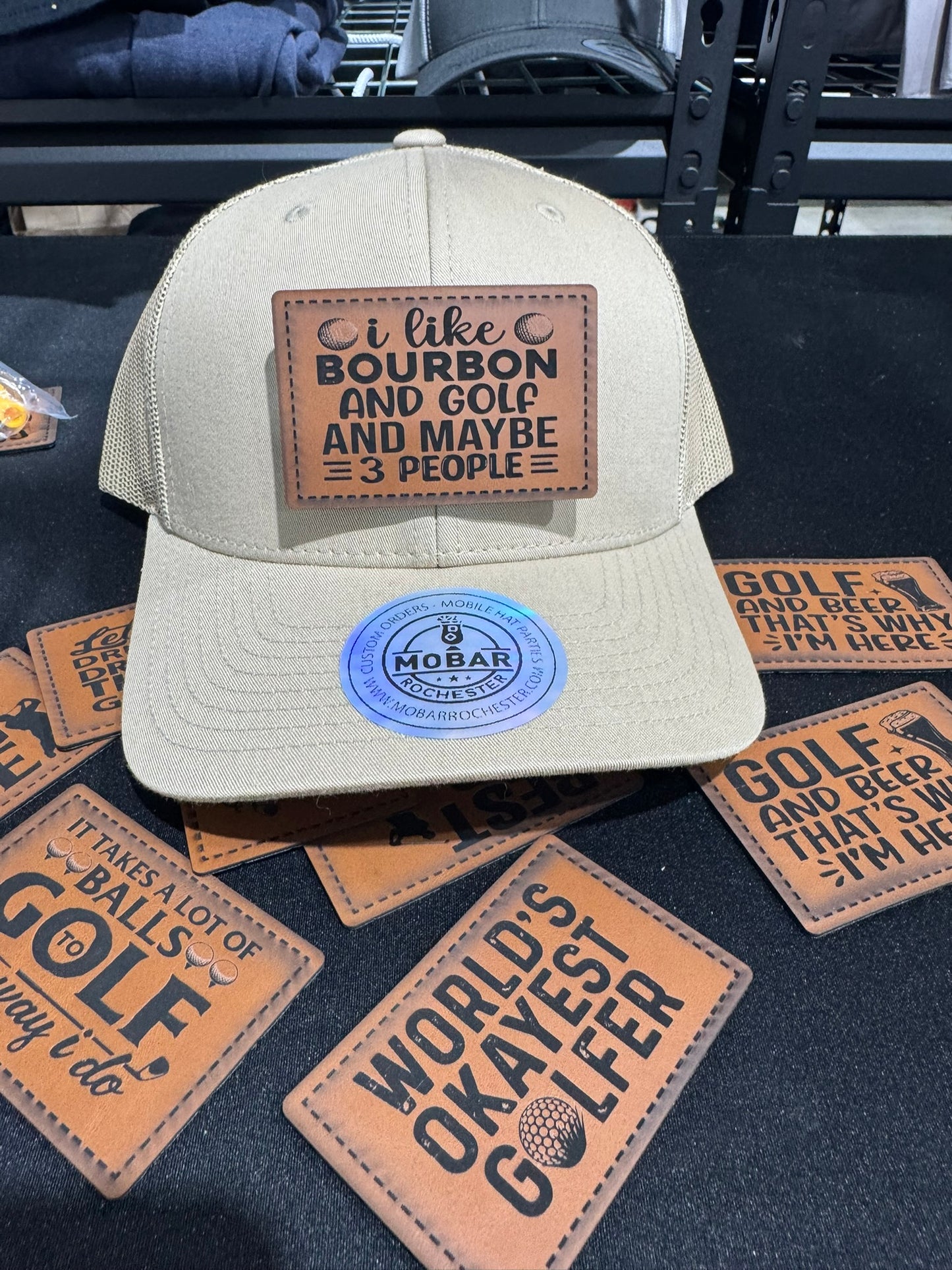 Bourbon & Golf Hat