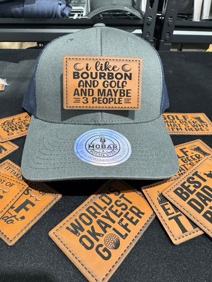 Bourbon & Golf Hat