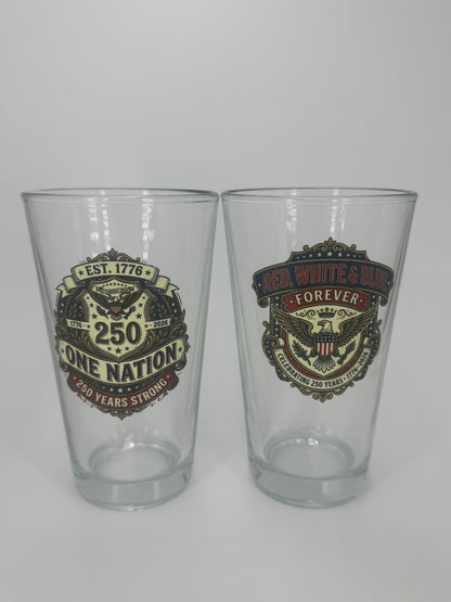 'Merica 250th Freedom Pack - 4 Pint Glasses