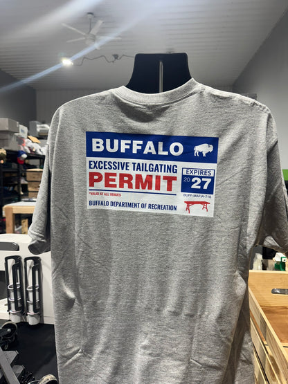 Bill's Mafia Excessive Tailgaiting T-Shirt
