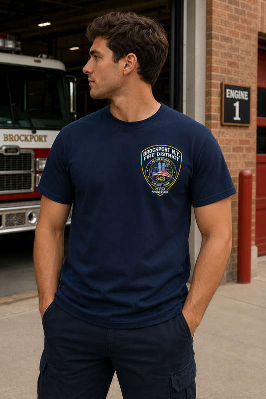 Brockport FD 9/11 Remembrance T-Shirt